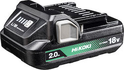 Hikoki Werkzeugbatterie Lithium 18V BSL1820M Hikoki Werkzeugbatterie Lithium 18V BSL1820M