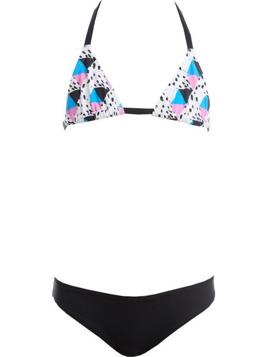 Blu4u Kinder Badeanzug Bikini Schwarz