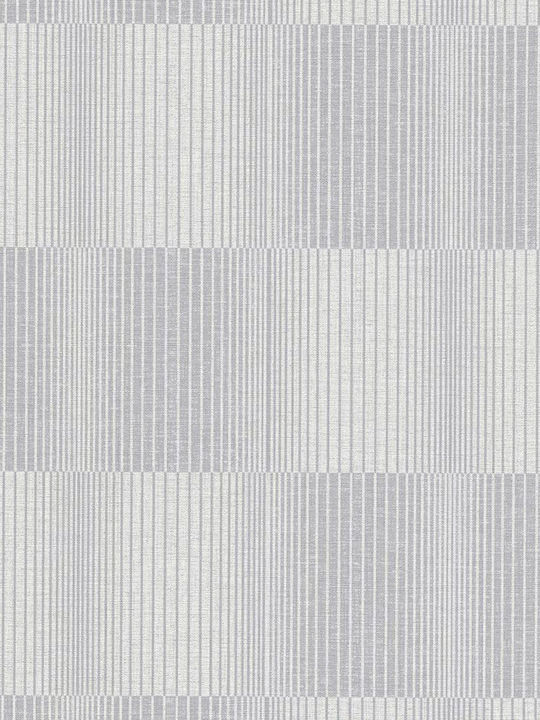 Wallpaper Vinyl Gray L1000xW53cm Washable