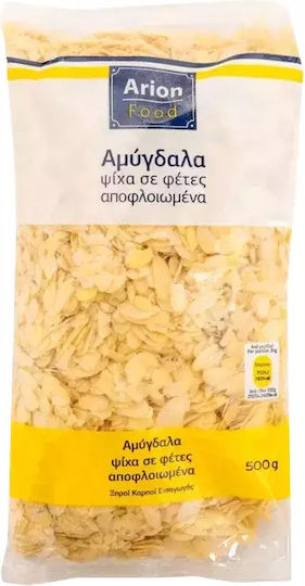Arion Food Αμύγδαλα Αποφλοιωμένα Χωρίς Αλάτι 500gr