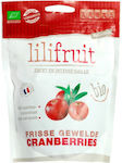 Lilifruit Organic Cranberries 150gr