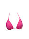 Apple Boxer Triangle Bikini Top Pink