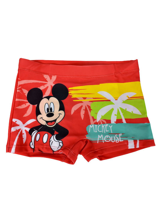 Disney Costum de baie pentru copii Pantaloni scurți de înot Roșu