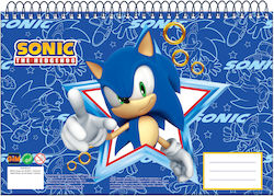 Gim Μπλοκ Ζωγραφικής Sonic A4 21x29.7cm 30 Φύλλα