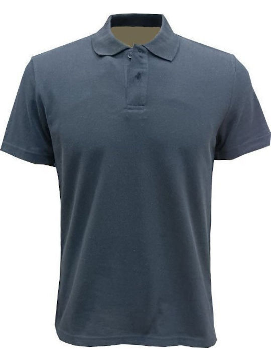 Polo Short Sleeve Blouse Blue