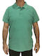 Star Polo Short Sleeve Blouse Green