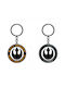 Keychain Metalic Negru