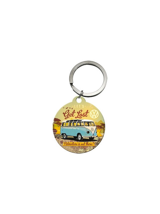 Nostalgic Art Set Keychain Wallets Metallic 2pcs