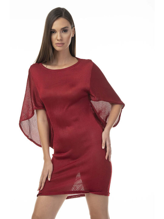 Raffaella Collection Mini Evening Dress Red