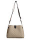 Damentasche Schultertasche Beige