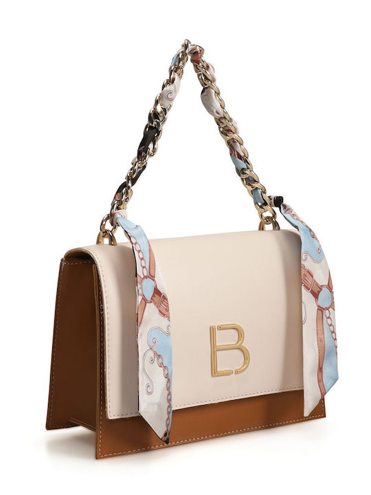 Damentasche Schultertasche Tabac Braun