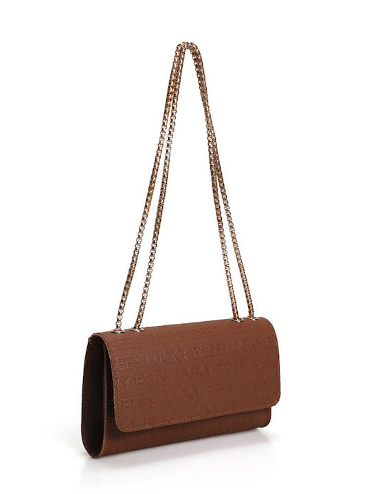 Damentasche Schultertasche Tabac Braun
