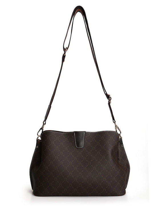 Damentasche Schultertasche Braun
