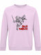 Sweatshirt Iron Maiden Pink