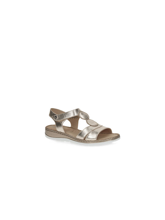 Caprice Leather Women's Flat Sandals Anatomic i...