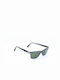 Persol Men's Sunglasses with Gray Acetate Frame and Green Lenses 2577 22531