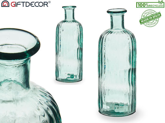 Gift Decor Декоративна ваза Стъкло Прозрачен 1бр