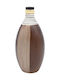 Decorative Vase Brown 20x9x20cm