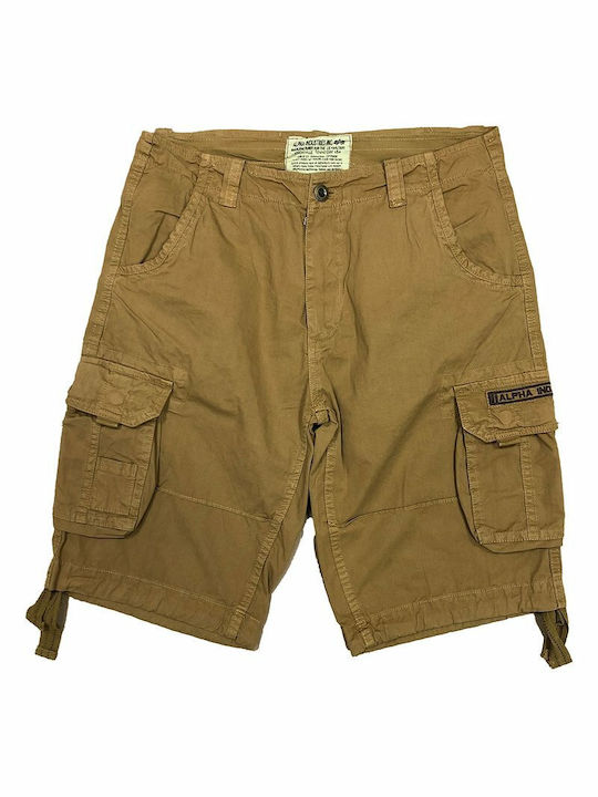 Alpha Industries Men's Shorts Cargo Khaki