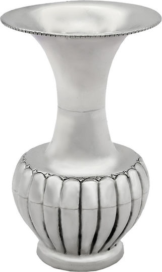 Savvas Design Decorative Vase Silver 6x6x10cm