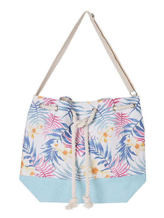 Fabric Beach Bag Multicolour