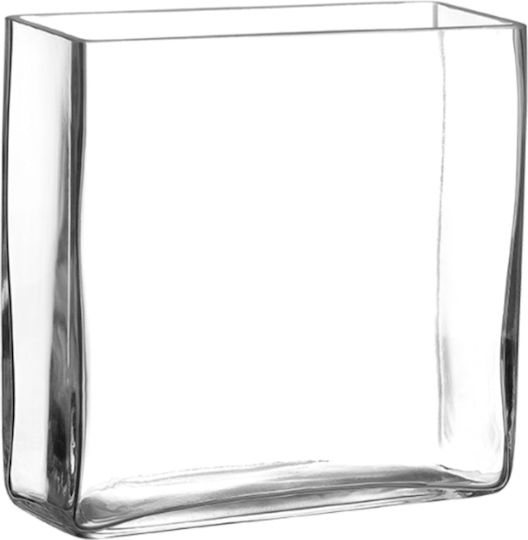 Palma Emporio Decorative Vase Transparent 20x8x20cm