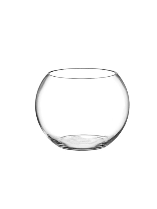 Palma Emporio Decorative Vase Transparent 15x15x11.5cm