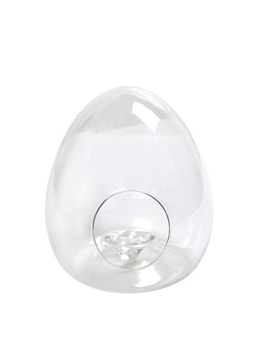 Espiel Decorative Vase Transparent 24x26cm