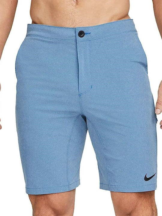 Nike Flow Costum de baie pentru bărbați Pantaloni scurți Albastru deschis