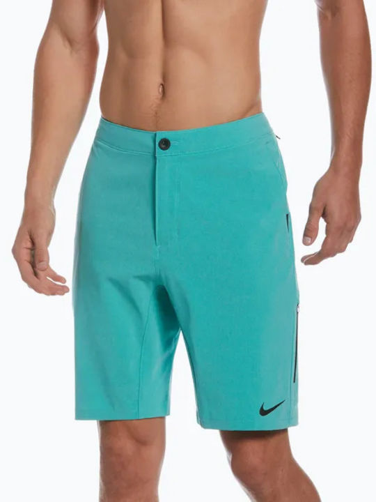 Nike Flow Herren Badebekleidung Shorts Hellblau