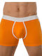 Men's Boxer Orange with Patterns