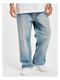 Dangerous Dngrs Herren Jeanshose in Baggy Linie Light Blue