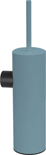 Pam & Co Metallisch Badezimmer Toilettenbürste Hellblau