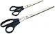 All About Office Schere für Handwerksarbeiten 16cm mit Metallisch Klinge Schwarz 1Stück