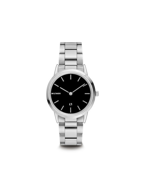 Millner Watch with Silver Metal Bracelet