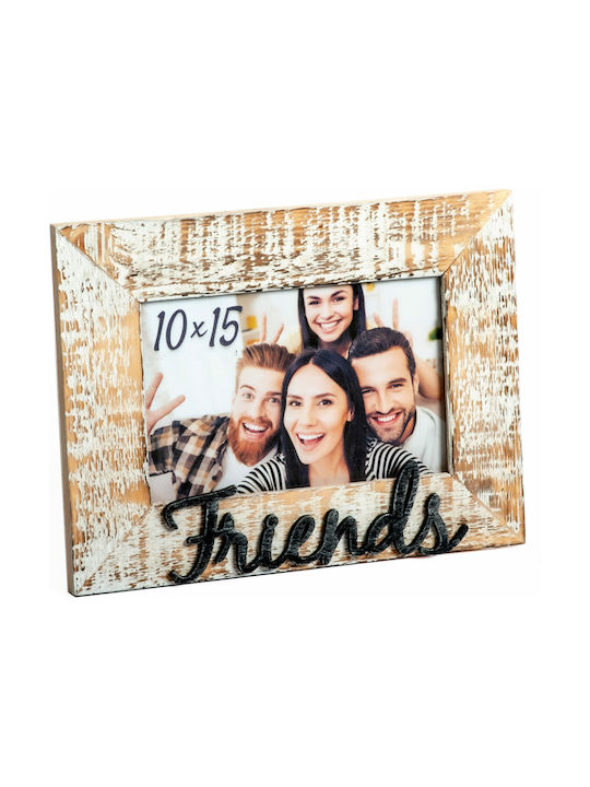Wooden Photo Frame with Beige Frame