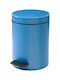 Bin SK-04AS2ΣBLUE Metallic Bathroom Basket 5lt Blue