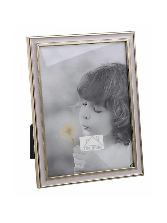 Mulex Metallic Photo Frame with Ecru Frame