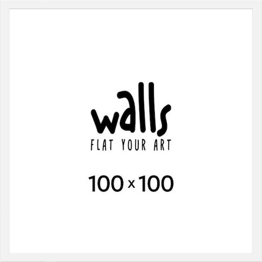 Walls Wall-mounted Wooden Photo Frame with White Frame