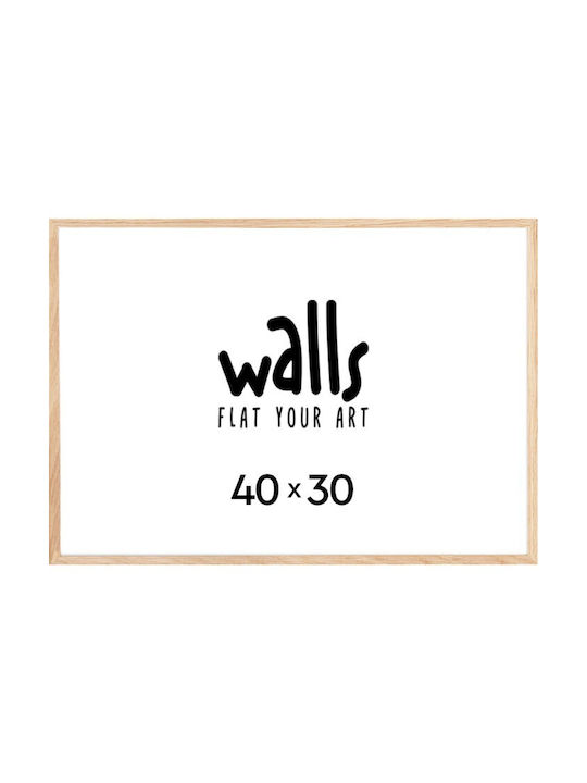 Walls Wall-mounted Wooden Photo Frame with Beige Frame