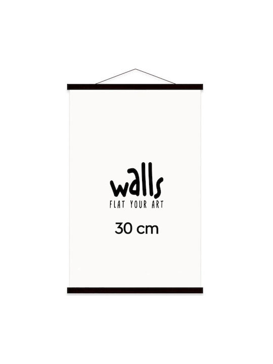 Walls Wall Frame Wooden with Black Frame