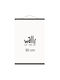Walls Wall Frame Wooden with Black Frame