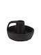 Candle Holder Metal in Black Color 6x6cm 1pcs