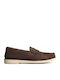 Δερμάτινα Ανδρικά Loafers σε Καφέ Χρώμα