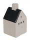 Out of the Blue Candle Holder suitable for Tealights Ceramic in Black Color 5x5x9cm 1pcs