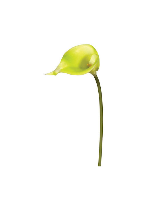 Ramură Decorativă Artificială Calla Yellow 32cm 1buc