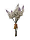 Ramură Decorativă Artificială Lavanda White 17cm 1buc