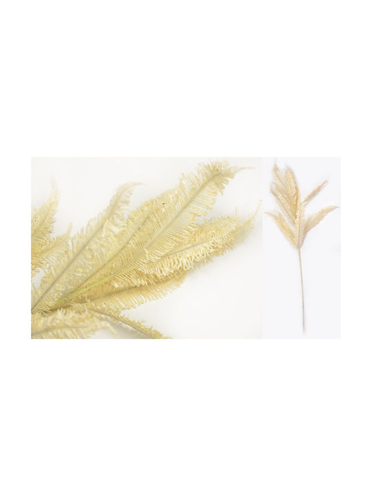 Decorative Feather Fern Ecru 30cm 1pcs