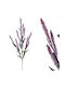 Artificial Decorative Branch Lavender Purple 58cm 1pcs