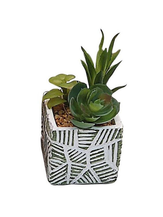 Artificial Plant in Small Pot Succulent Plant 20cm 1pcs